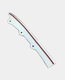 Накладки под задний бампер (мини-лезвия) для BMW 3-series (F30) Черный матовый